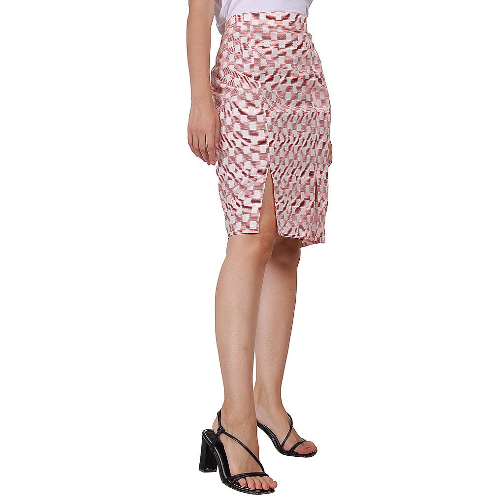 Pencil Slit Cut Skirt image 2