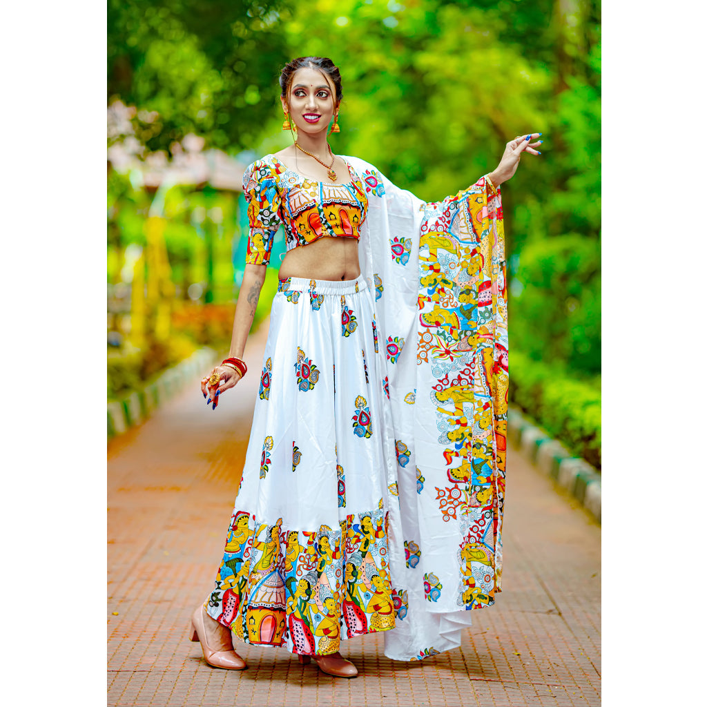 Kalamkari Lehanga Choli image 3