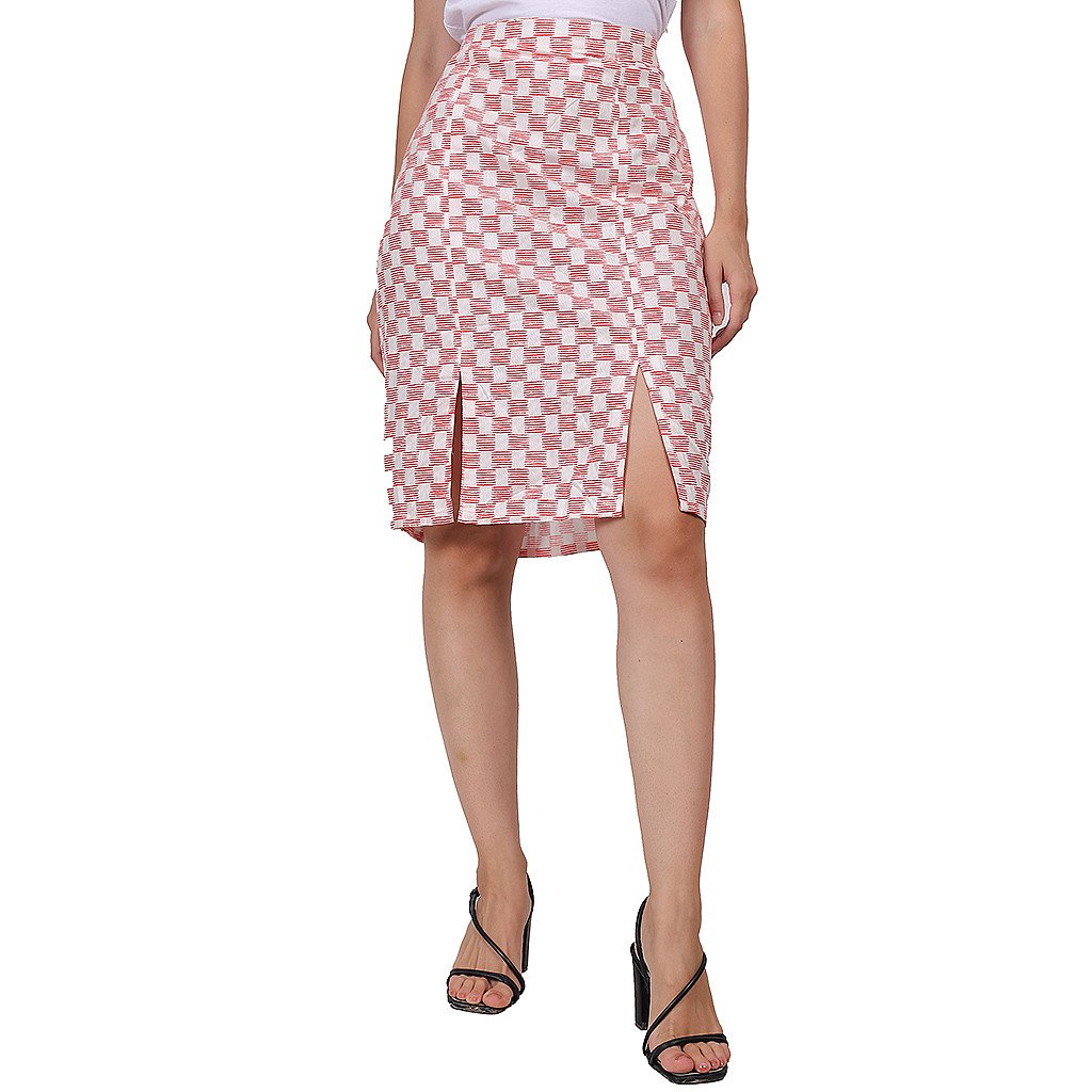 Pencil Slit Cut Skirt image 3
