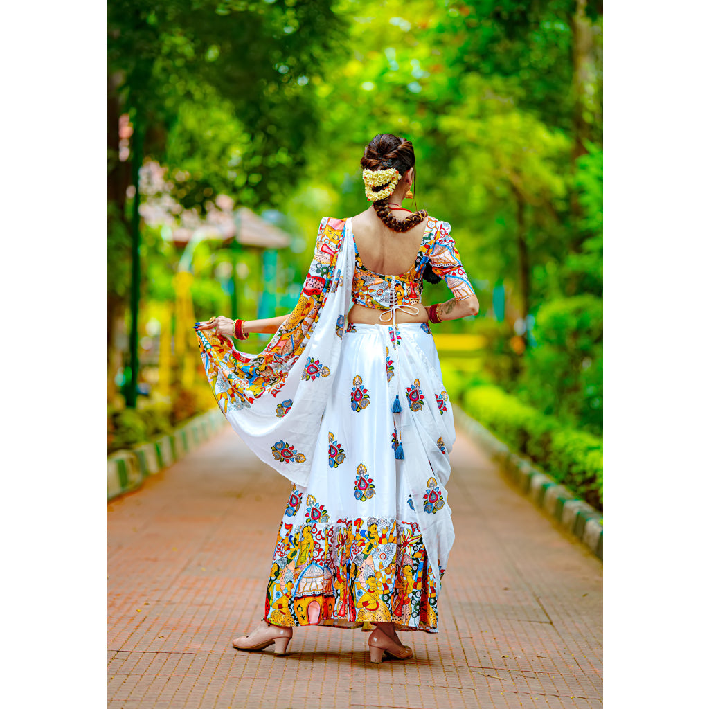Kalamkari Lehanga Choli image 4