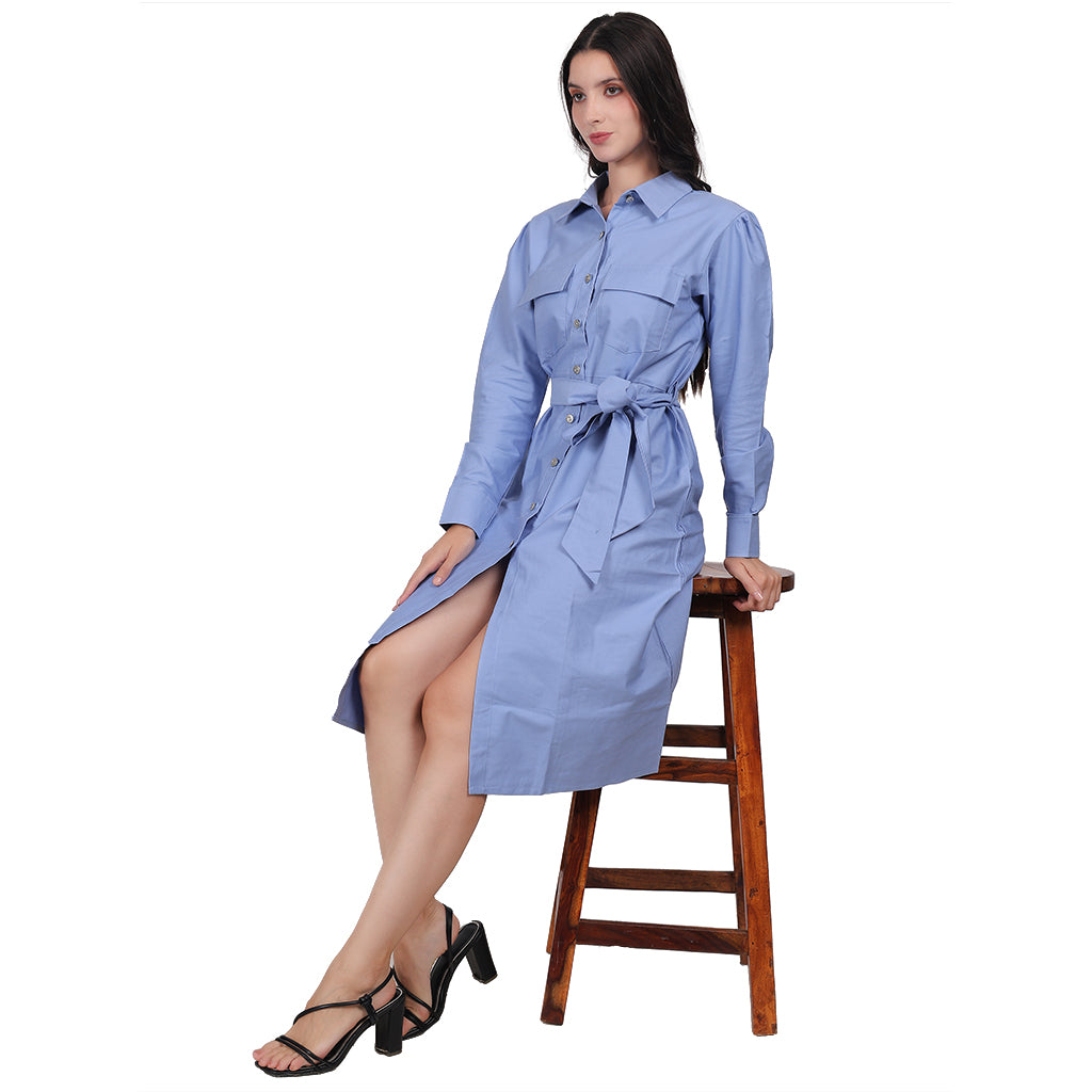 Jeans Dress Cotton image 4