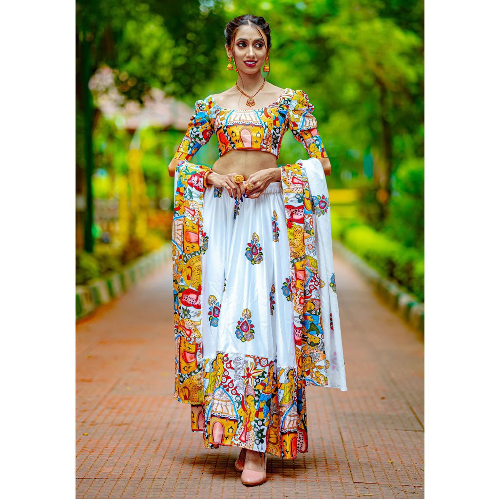 Kalamkari Lehanga Choli image 7