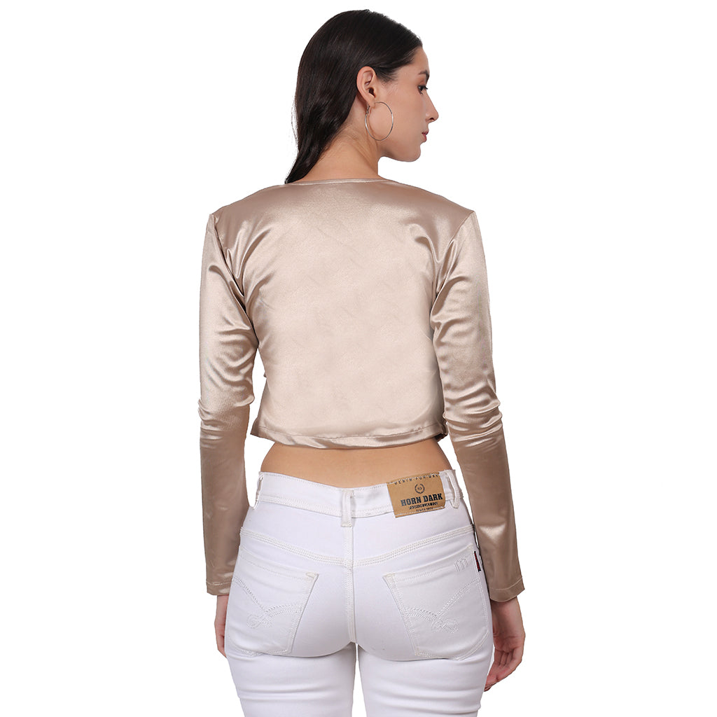Gold Crop Top image 4