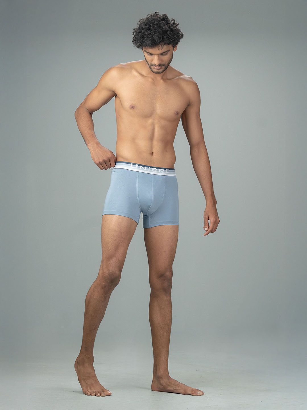 Men Tencel‚ Modal Micro Elastane Stretch Trunk Skyblue