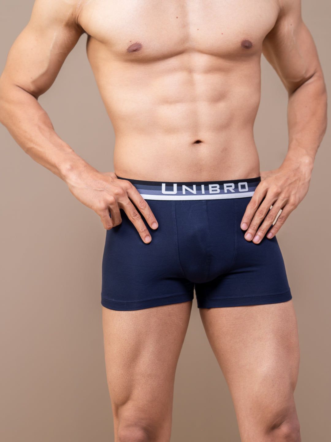 Men Tencel‚ Modal Micro Elastane Stretch Trunk Navy