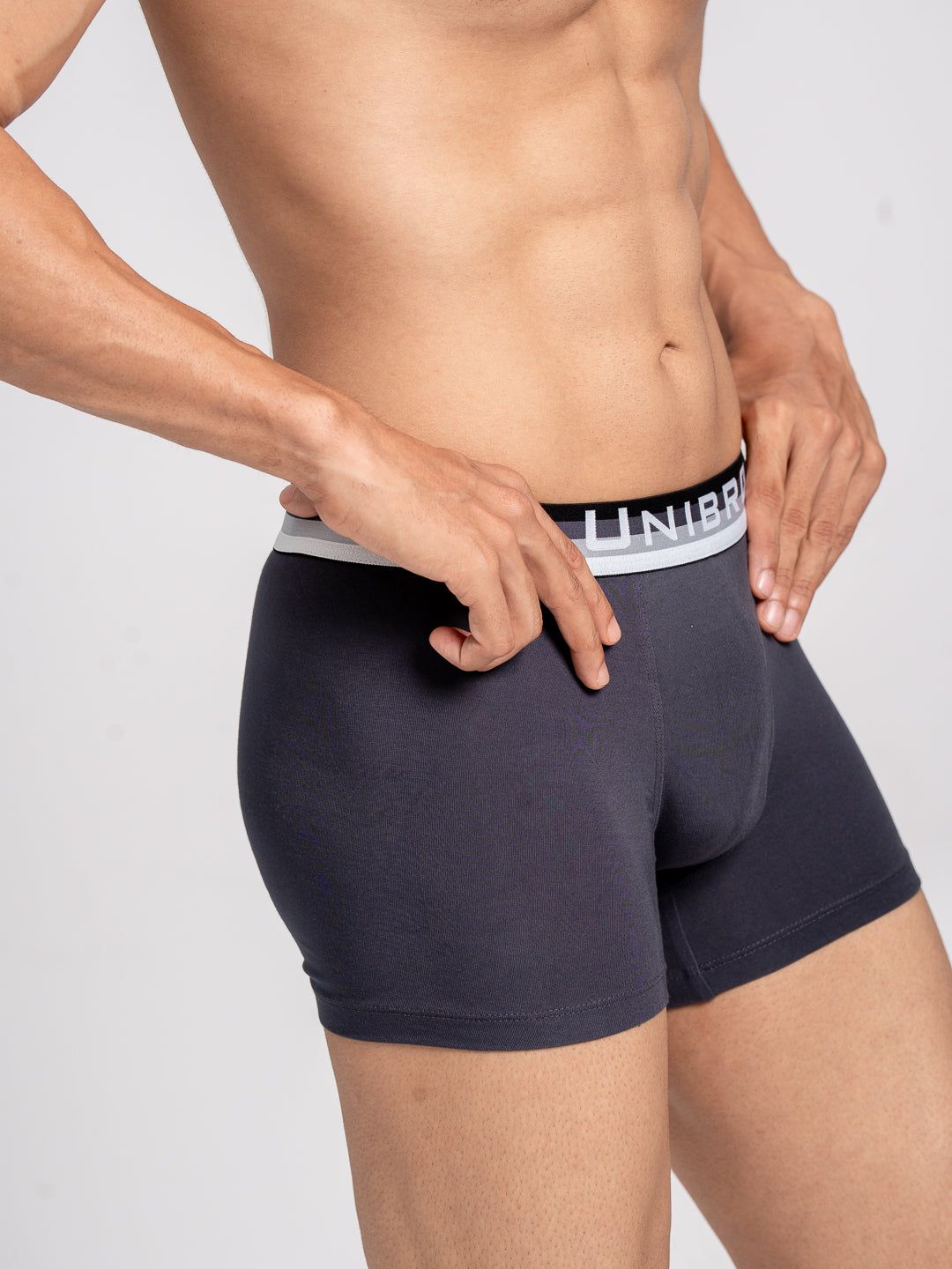 Men Tencel‚modal Micro Elastane Stretch Trunk Graphite Grey image 3