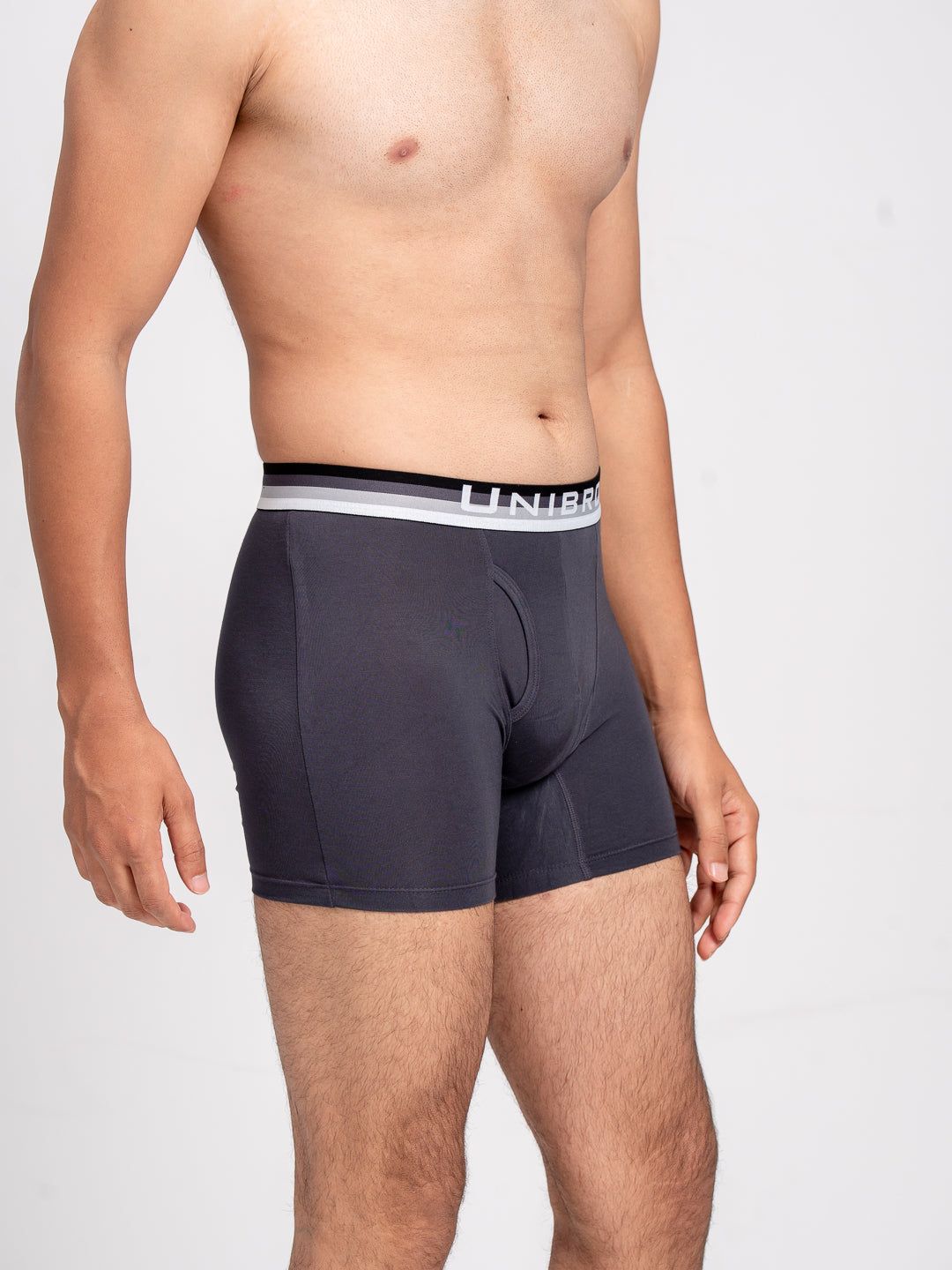 Men Tencel‚modal Micro Elastane Stretch Trunk Graphite Grey image 5