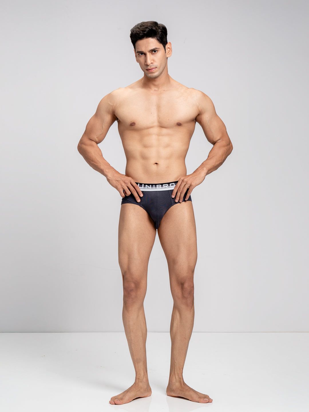 Men Tencel‚modal Micro Elastane Stretch Brief Graphite Grey