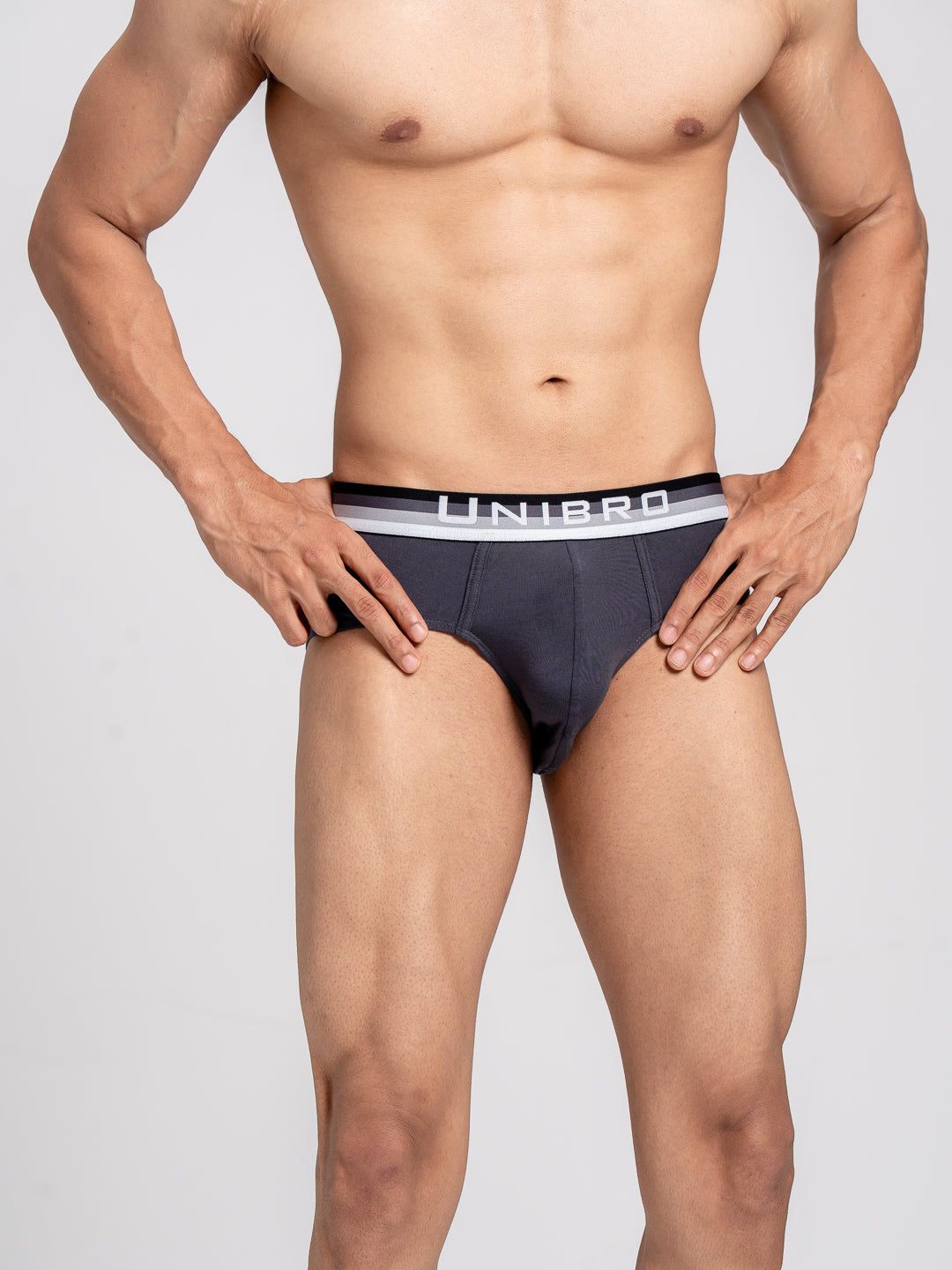 Men Tencel‚modal Micro Elastane Stretch Brief Graphite Grey image 4