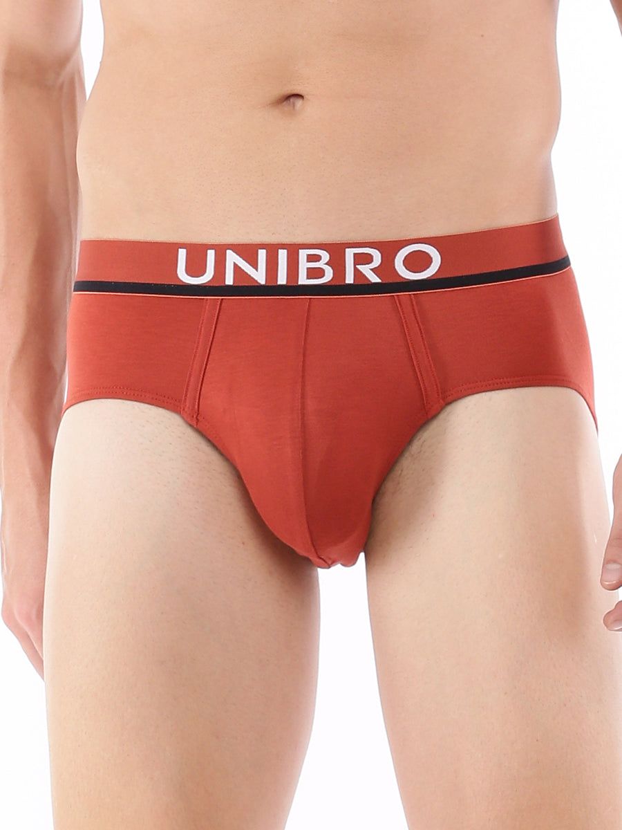 Men Tencel‚modal Fiber Outer Elastic Assorted Colour Brief image 3