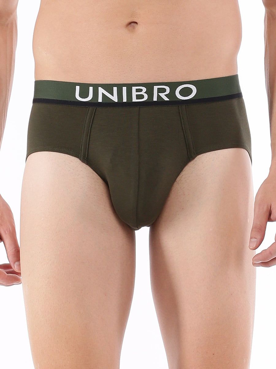 Men Tencel‚modal Fiber Outer Elastic Assorted Colour Brief image 5