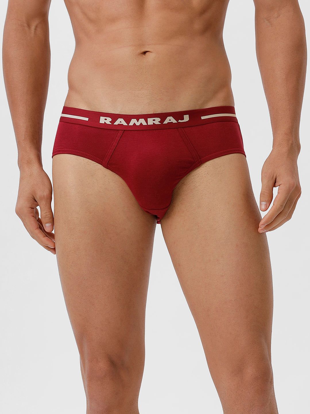 Men Briefs Suriya Outer Elastic Cherry Pack Of 2 image 2