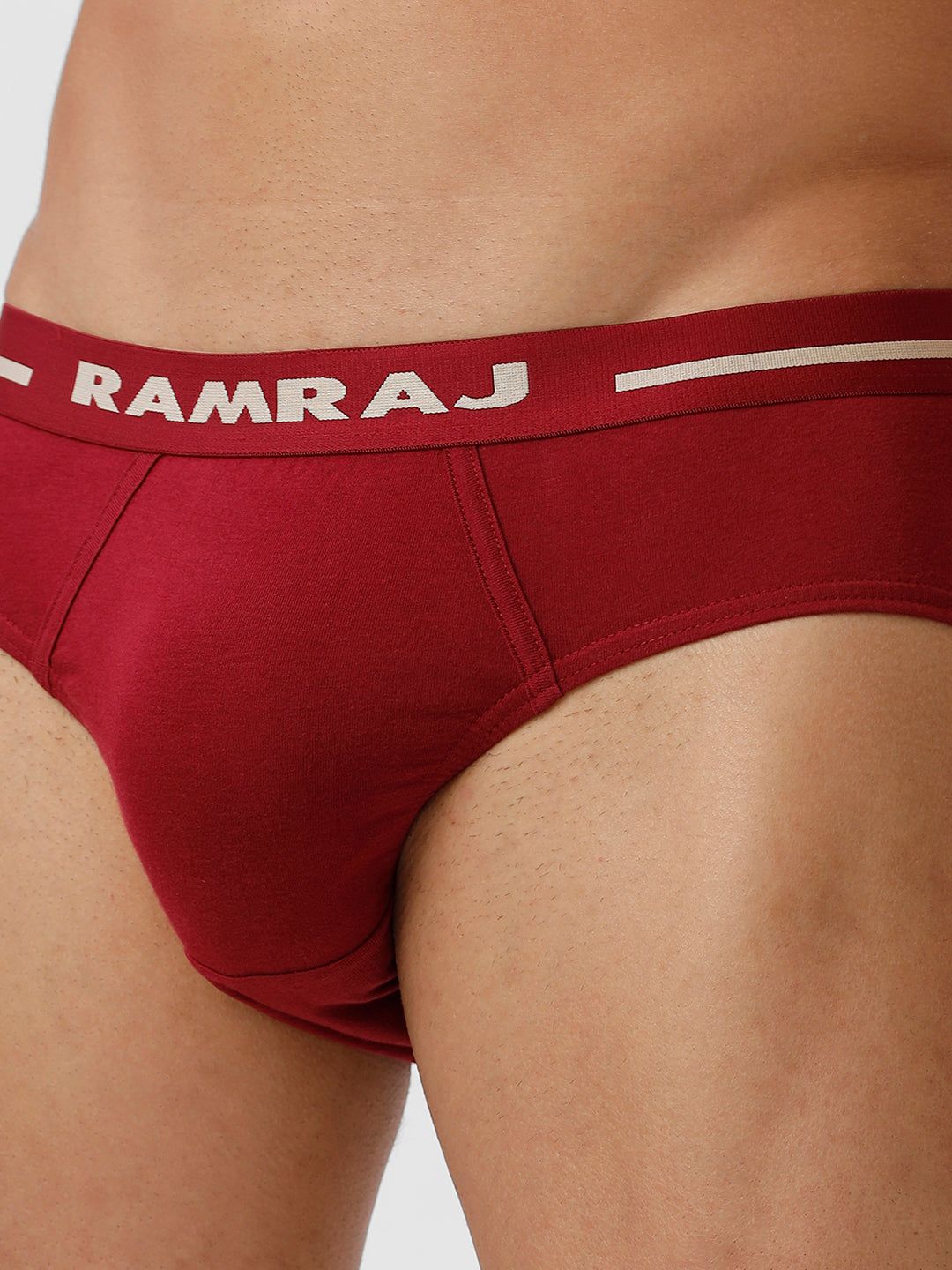 Men Briefs Suriya Outer Elastic Cherry Pack Of 2 image 3