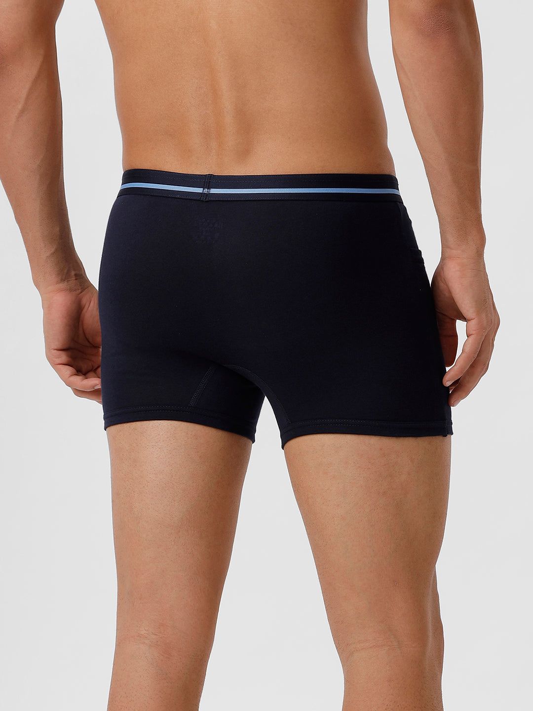Men Pocket Trunks Target Navy Pack Of 2 image 5