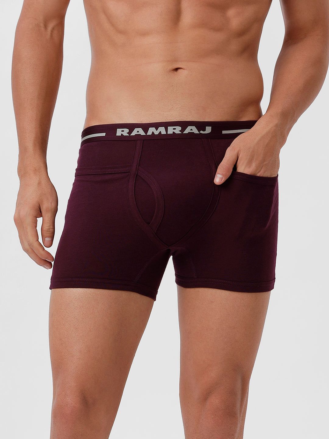 Men Pocket Trunks Target Grapewine Pack Of 2 image 2