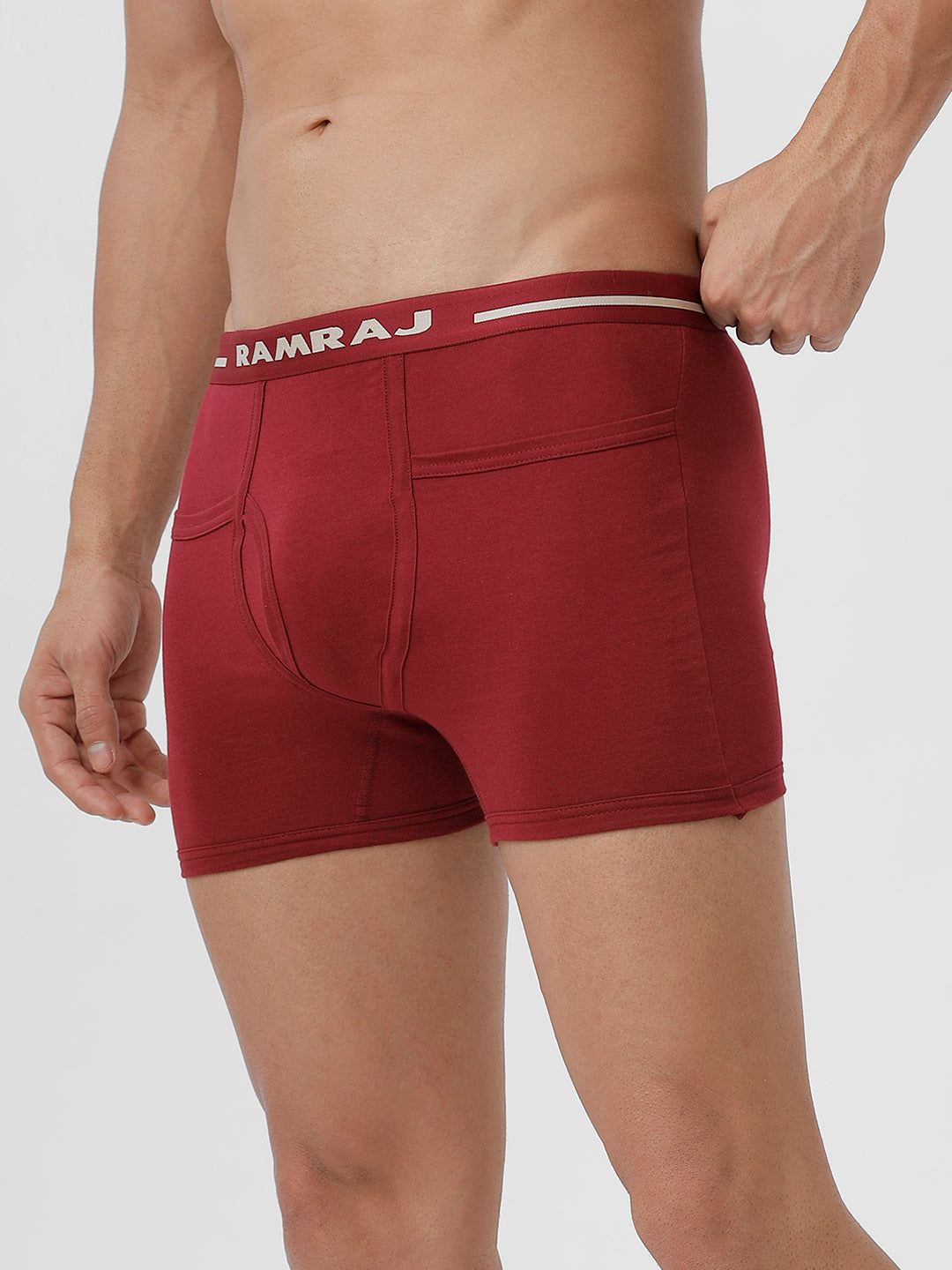 Men Pocket Trunks Target Cherry Pack Of 2 image 5