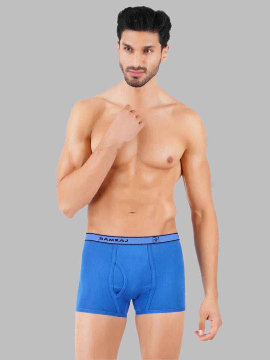 Men Combed Cotton Assorted Colour Oe Without Pocket Trunk Vintrack (PACK Of 2)