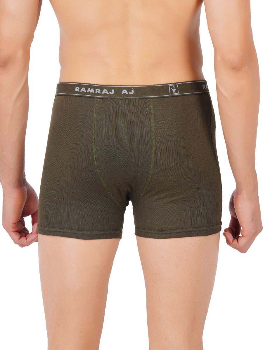 Men 100% Combed Cotton Assorted Colour Without Pocket Trunk Imax Rib (PACK Of 2) image 4