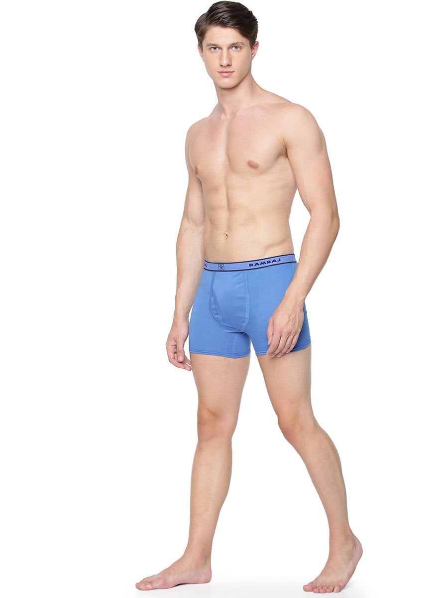 Men 100% Combed Cotton Assorted Colour Without Pocket Trunk Target (PACK Of 2) image 3