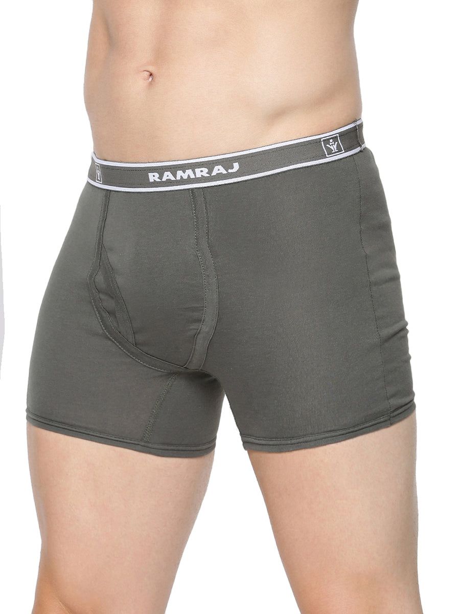 Men 100% Combed Cotton Assorted Colour Without Pocket Trunk Target (PACK Of 2) image 5