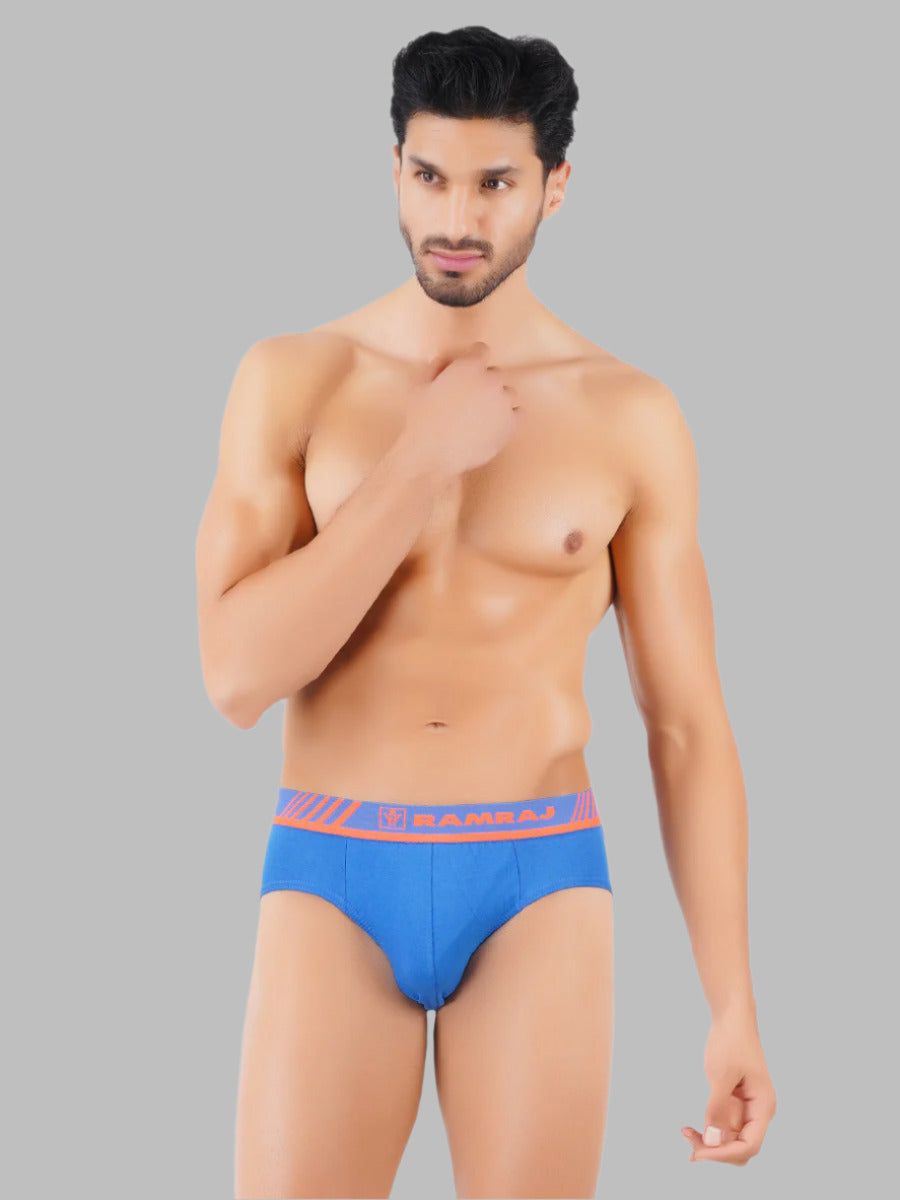 Men 100% Combed Cotton Assorted Colour Oe Brief Udaya Ni (PACK Of 2)