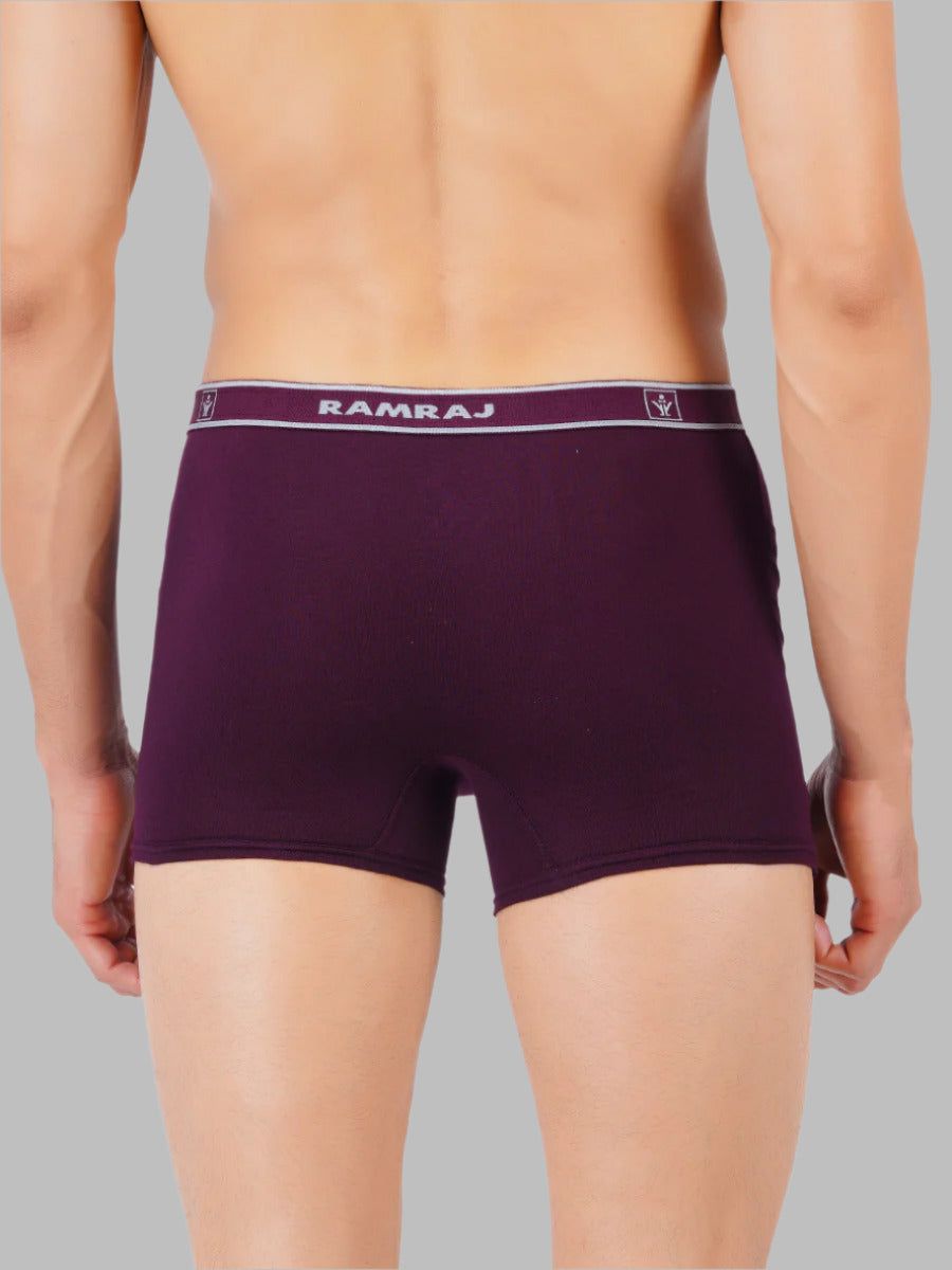 Men 100% Combed Cotton Assorted Colour Pocket Trunk Target (PACK Of 2) image 2