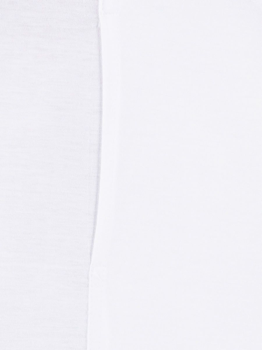 Men 100% Combed Cotton White Pocket Vest Rns Sukra (PACK Of 2) image 4