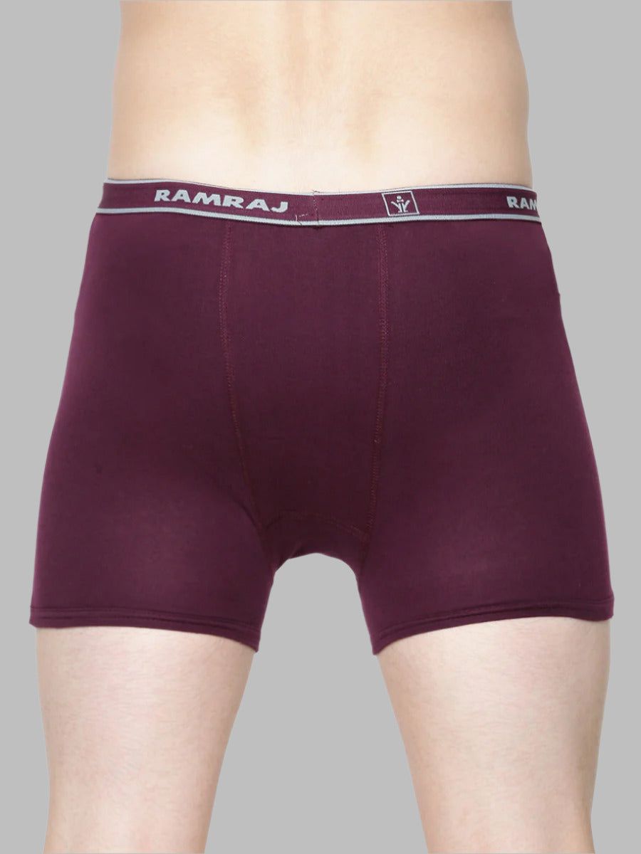 Men 100% Combed Cotton Assorted Colour Pocket Trunk Softex (PACK Of 2) image 3