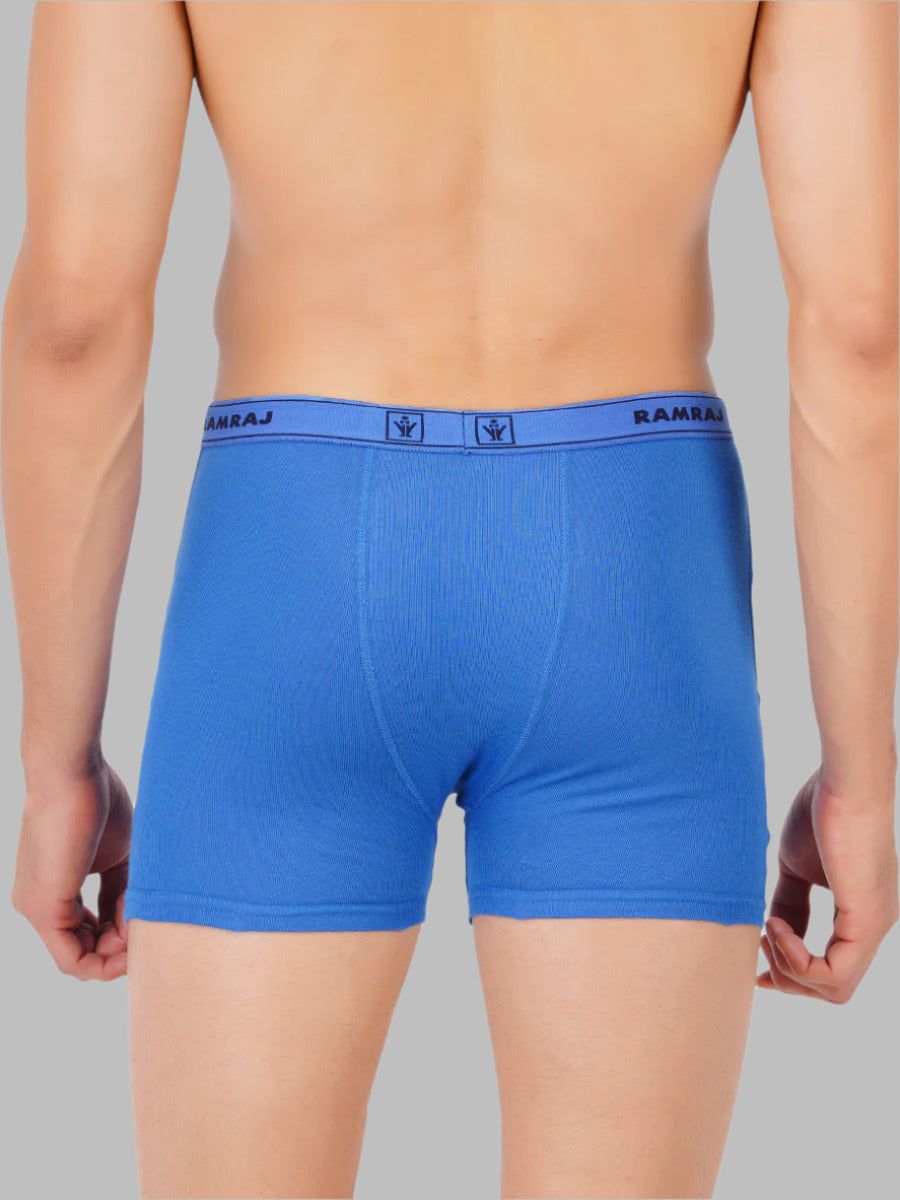 Men 100% Combed Cotton Assorted Colour Pocket Trunk Imax Rib (PACK Of 2) image 2
