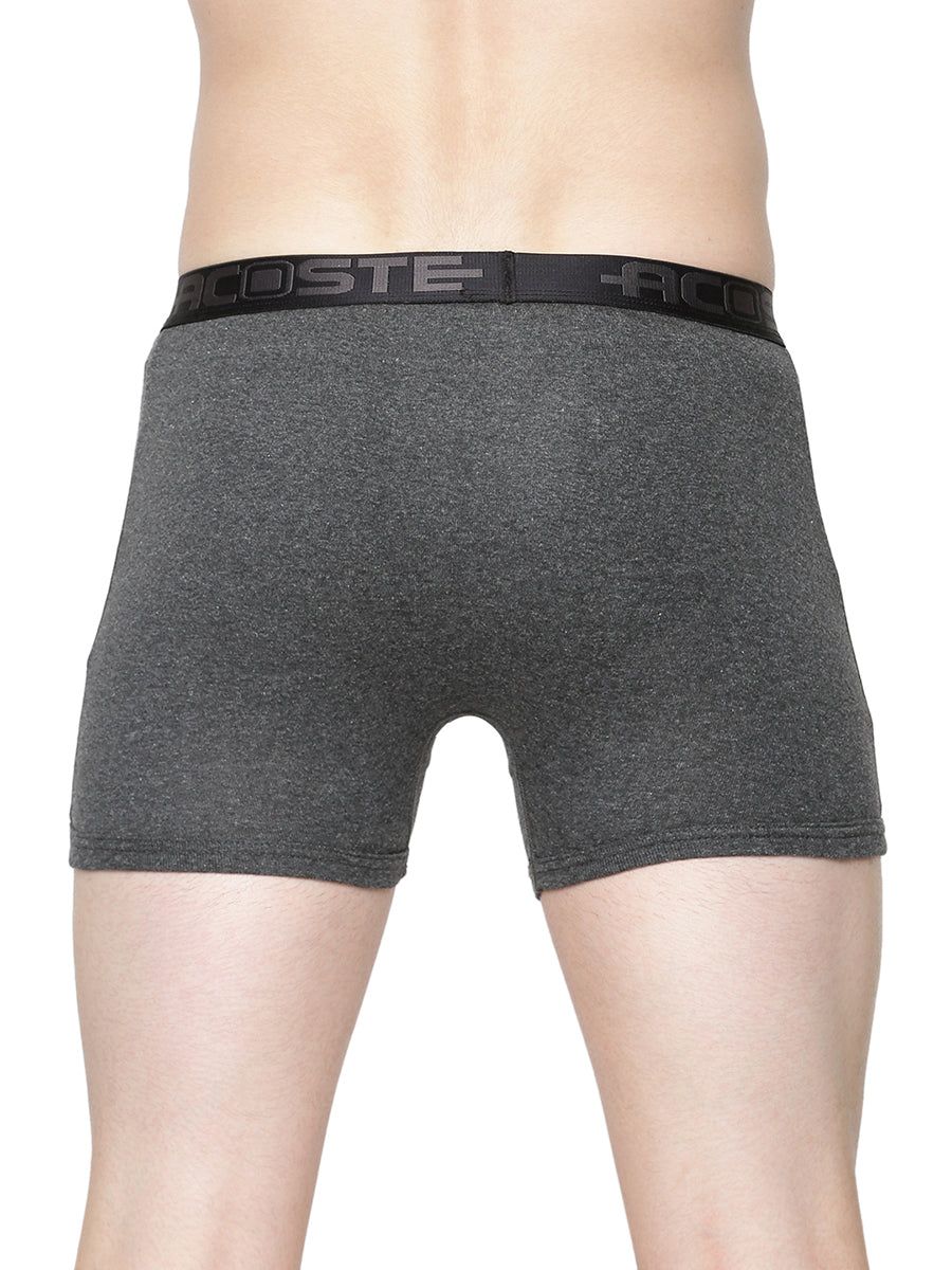 Men 100% Combed Cotton Assorted Colour Oe Without Pocket Trunk Acoste 1013 (PACK Of 2) image 5