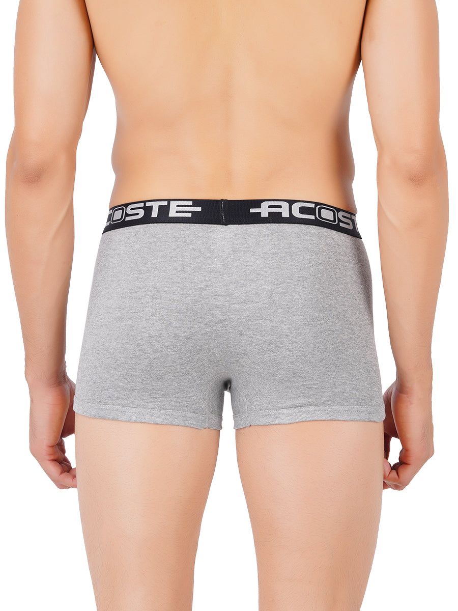 Men 100% Combed Cotton Assorted Colour Oe Without Pocket Trunk Acoste 1014 (PACK Of 2) image 3