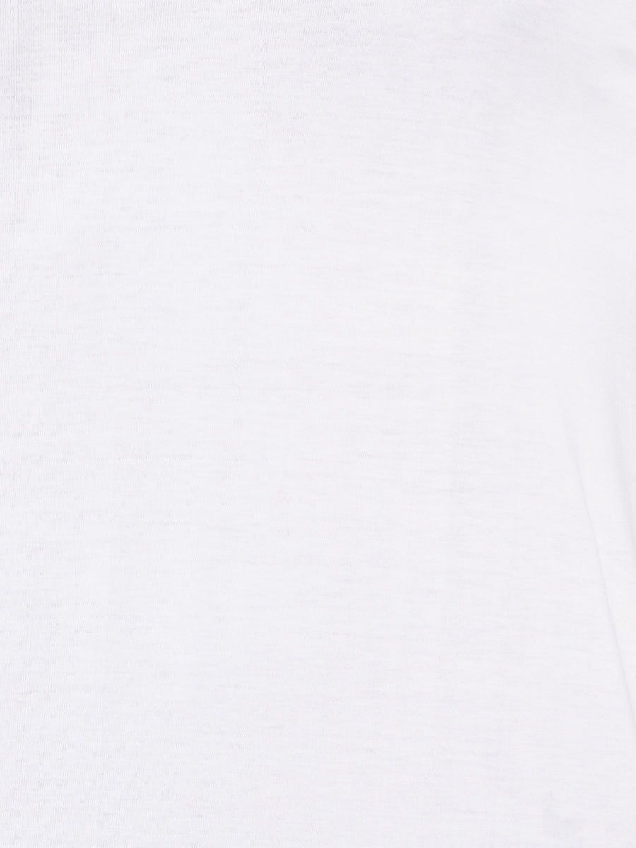 Men 100 % Combed Cotton White Vest Rns Romex (PACK Of 2) image 6