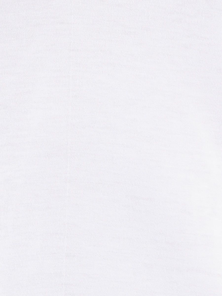Men 100% Combed Cotton White Vest Rns Acoste (PACK Of 2) image 6