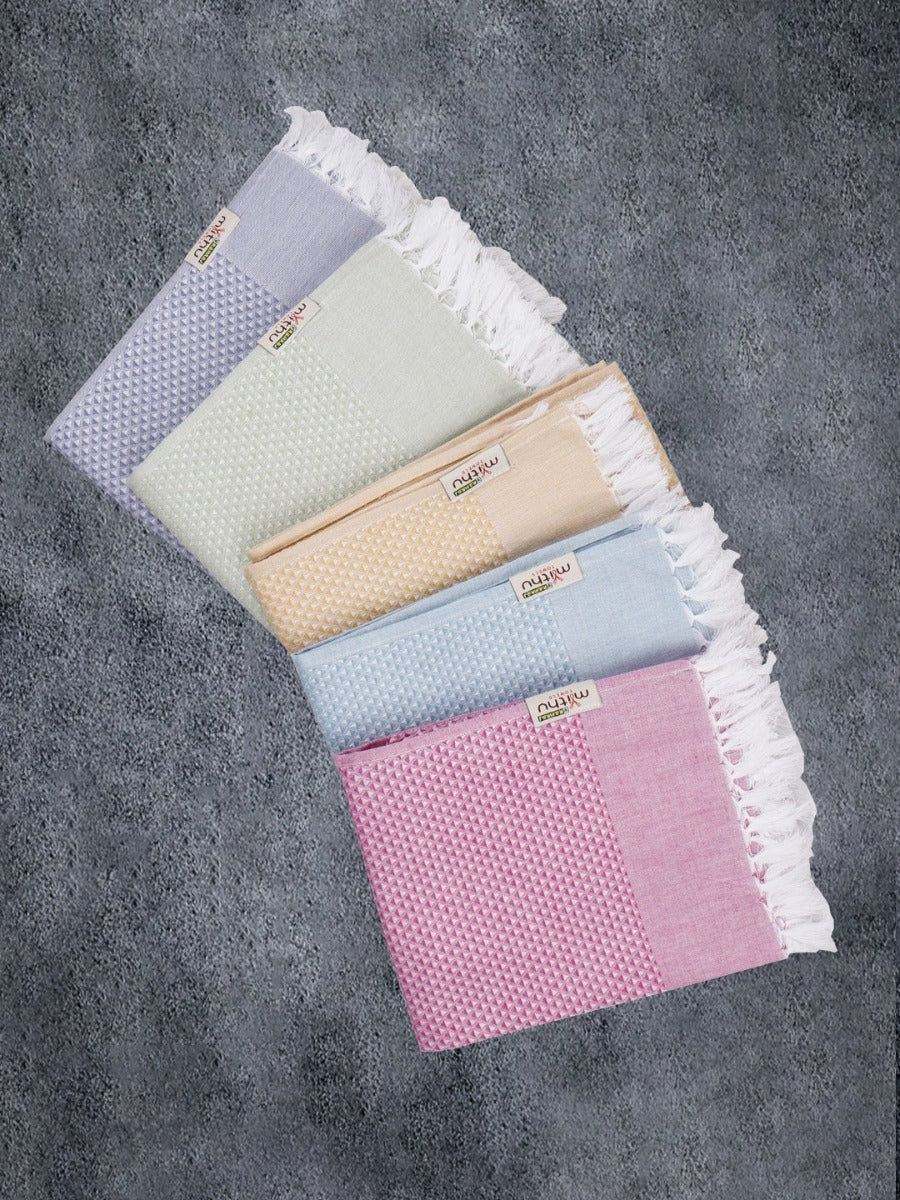 Signature Checked Bath Towel Pack Of 2 (1111)