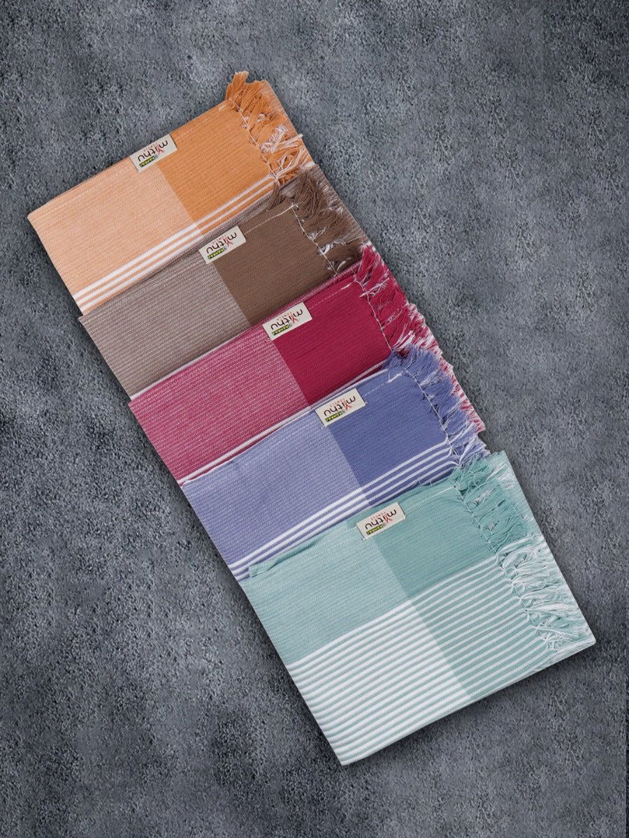 Signature Striped Bath Towel Pack Of 2 (1107)