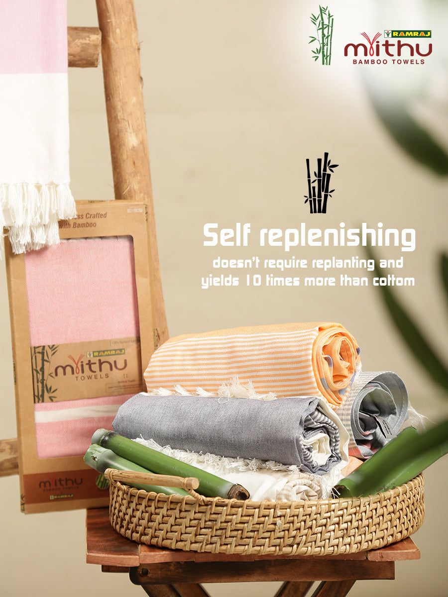 Ultra Soft & Quick Absorbent Bamboo Assorted Colours Bath Towel (SIZE 0.83M X 1.6M)