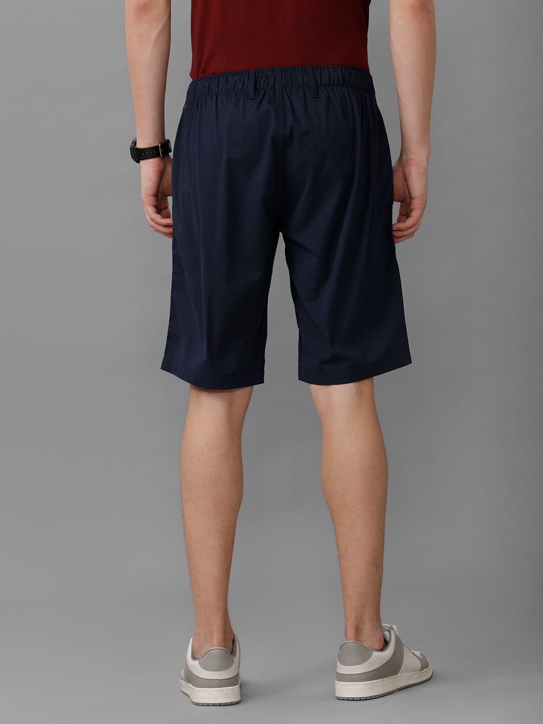 Men 100% Combed Cotton Golf Boxer Shorts Navy Gs1 image 4