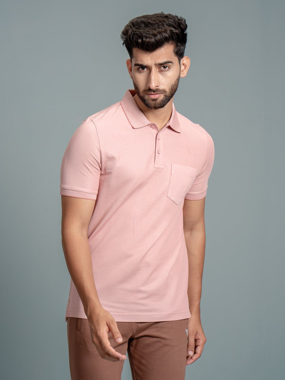 Men's Cotton Rich Pique Polo Soft Breeze