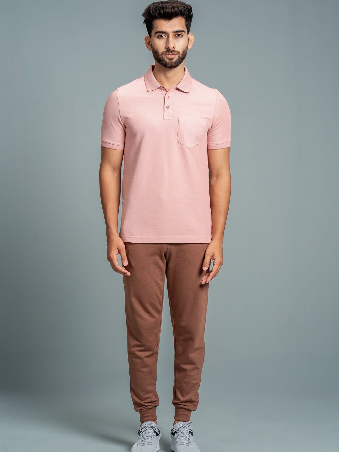 Men's Cotton Rich Pique Polo Soft Breeze image 2