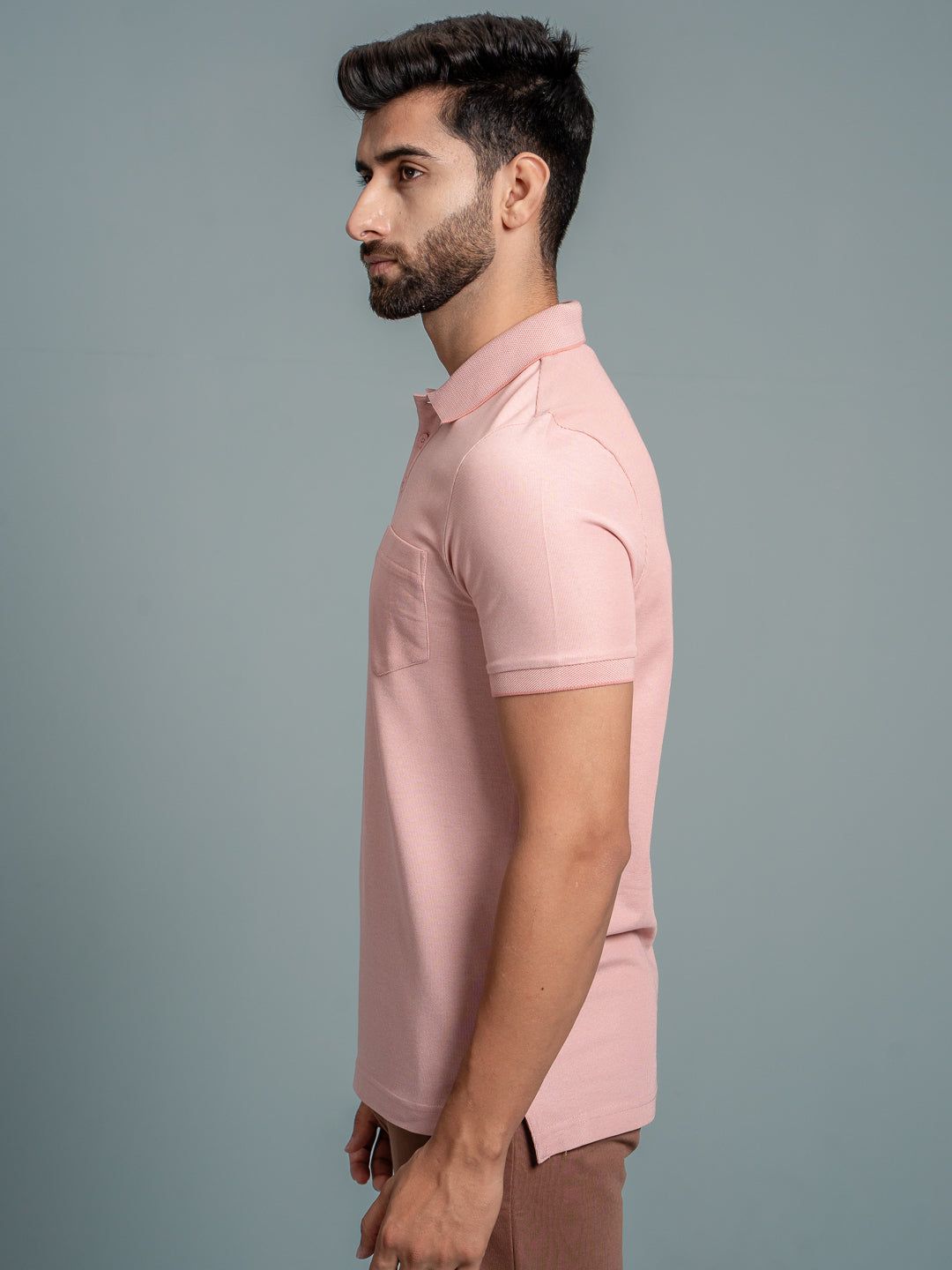 Men's Cotton Rich Pique Polo Soft Breeze image 4