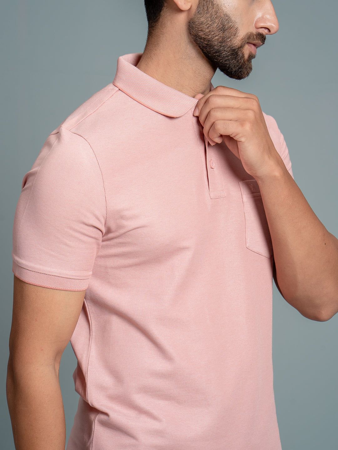 Men's Cotton Rich Pique Polo Soft Breeze image 6