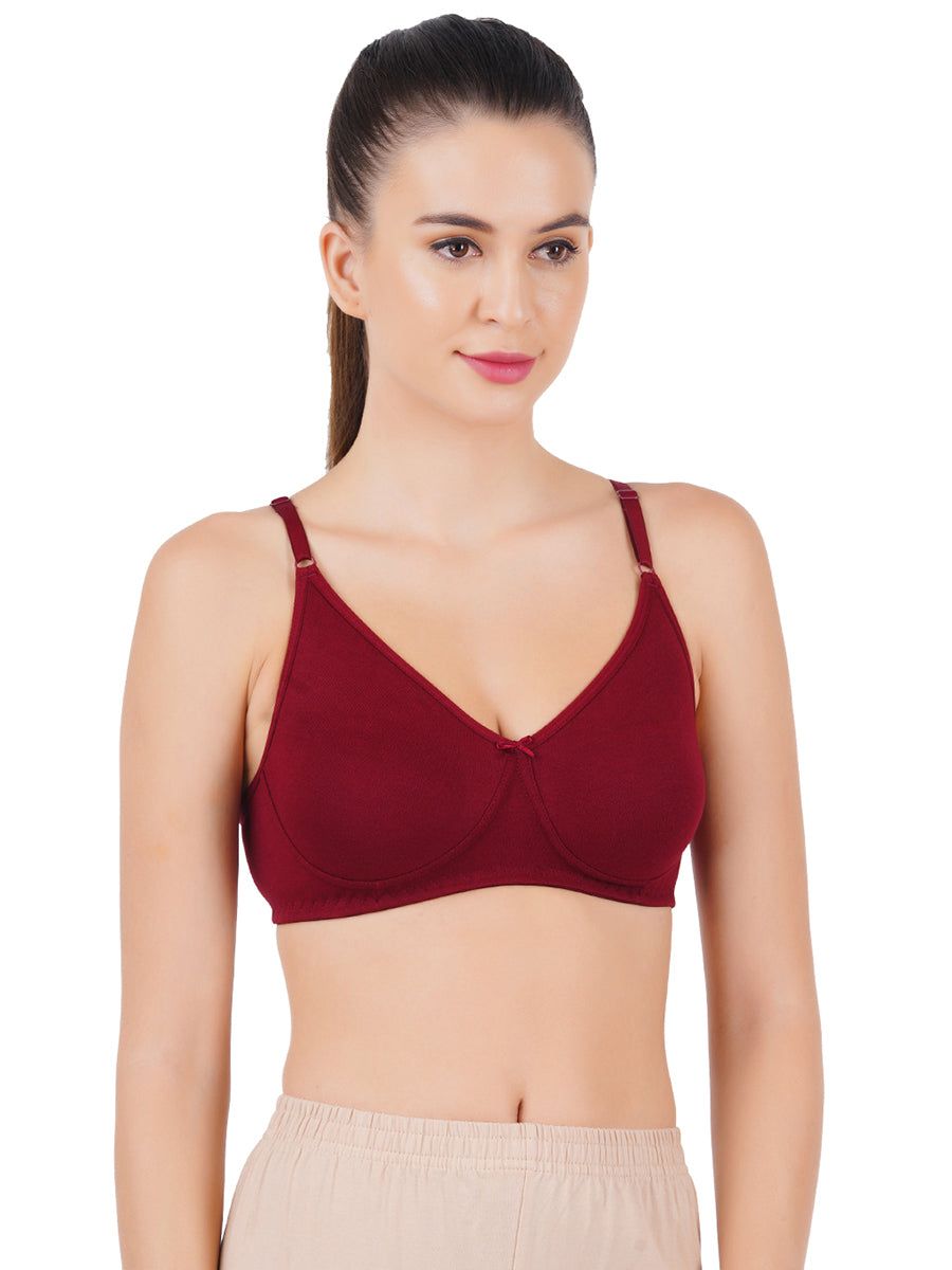 Women Cotton Double Layer Soft Adjustable Regular Brazier Kb01 Pack Of 2 image 3