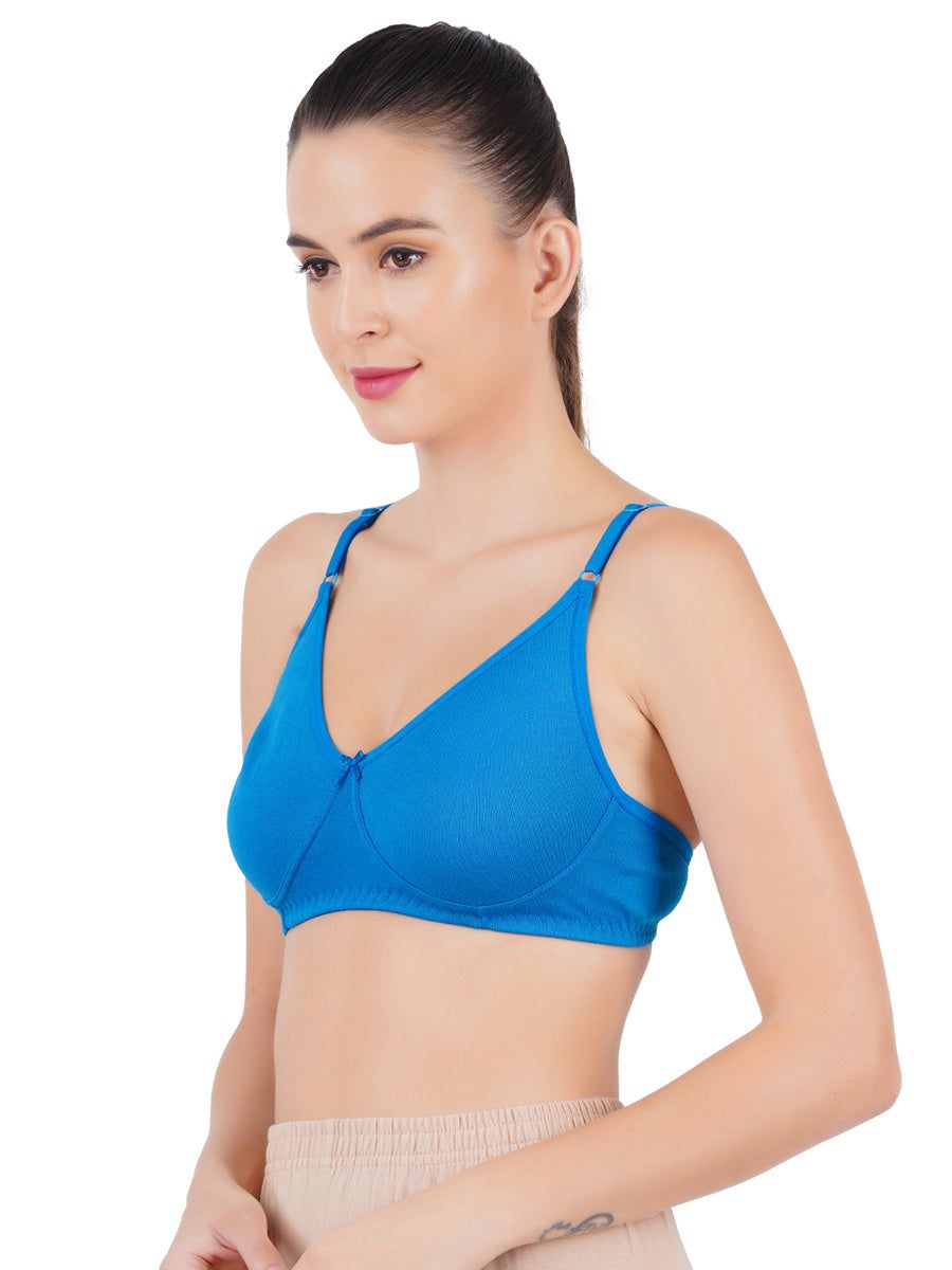 Women Cotton Double Layer Soft Adjustable Regular Brazier Kb01 Pack Of 2 image 5