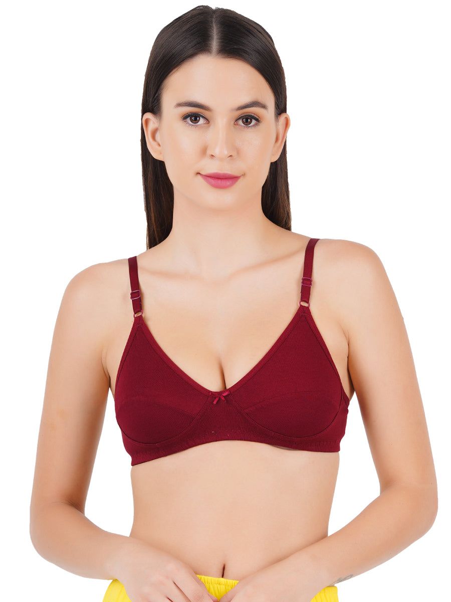 Women Pure Cotton Comfort& Adjustable Modern Regular Braze-pack Of 2