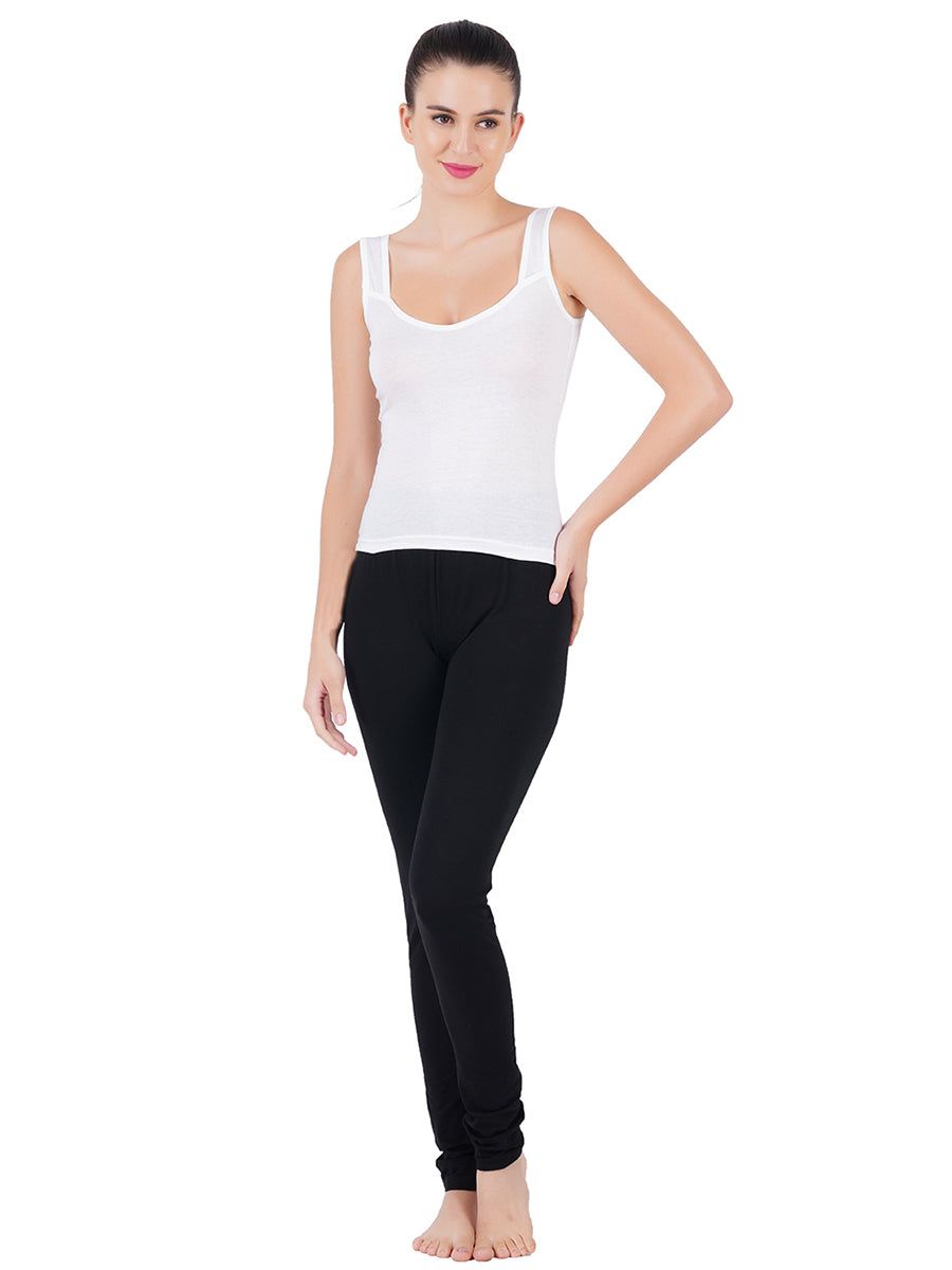 Women 100% Combed Cotton White Camisole Gracey (PACK Of 2) image 4