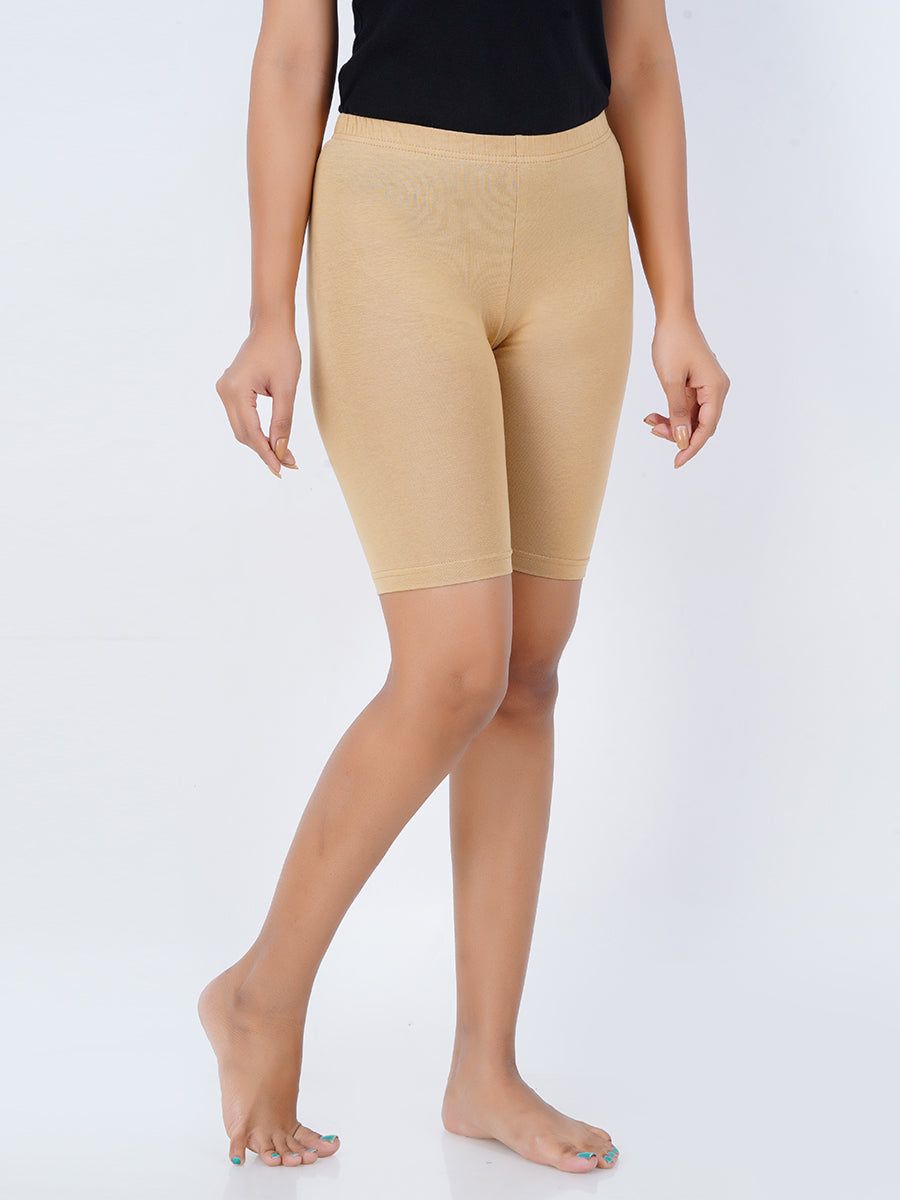 Women Cotton Skin Colour Tights (PACK Of 2) image 2