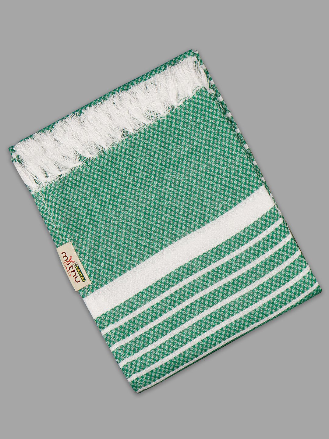 100% Cotton Self Designed Bath Towel Signature Pack Of 2 1123 image 2