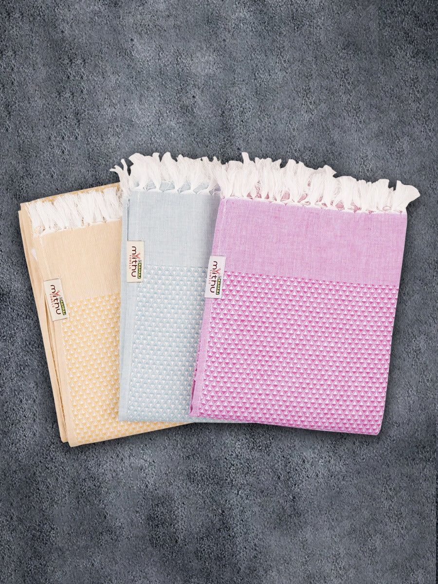 Signature Checked Bath Towel Pack Of 2 (1111) image 2