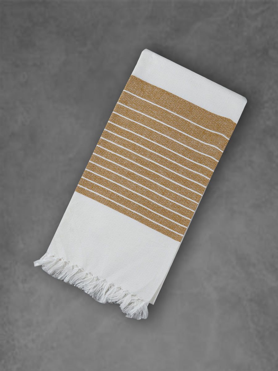 100% Cotton Self Designed Bath Towel Signature 1051 Pack Of 2 image 2