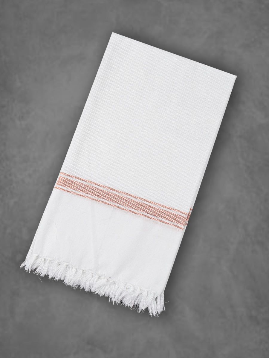 100% Cotton Self Designed Bath Towel Signature 1048 Pack Of 2 image 2